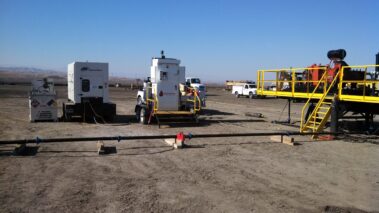 Paradigm Hydraulics 5 Phase Rental Test Trailer