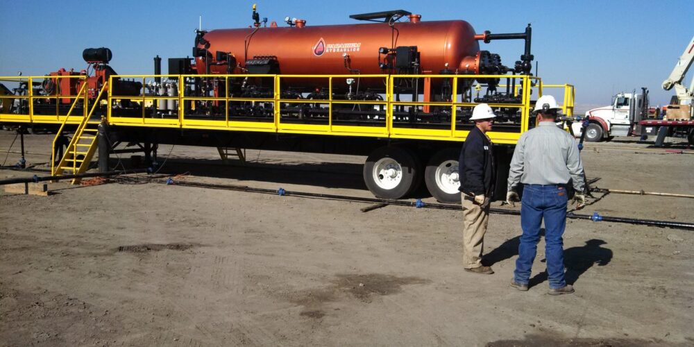 Paradigm Hydraulics 5 Phase Rental Test Trailer