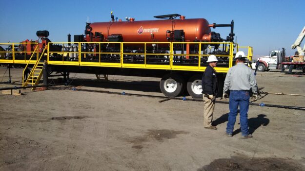 Paradigm Hydraulics 5 Phase Rental Test Trailer