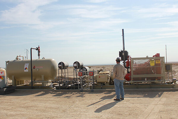 A Paradigm Hydraulics jet jump.