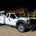 A Paradigm Hydraulics Service Truck on a job site in California.